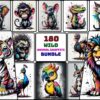 Wild Animal Graffiti