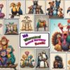 Whimsical Animal Harmony