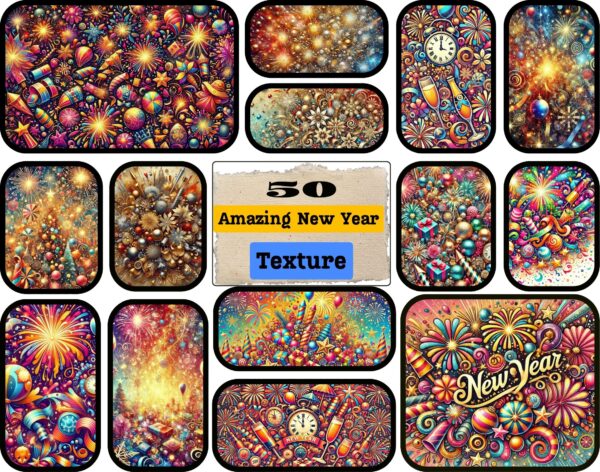 New Year Texture