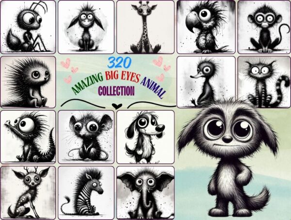 Amazing Big Eyes Animal