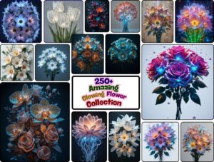 Amazing Glowing Flower