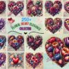 Floral Heart Elegance