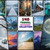 140 Travel Background Collection