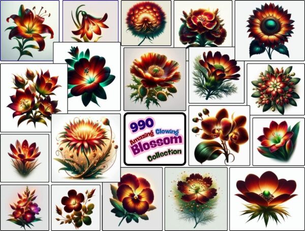 990 Amazing Glowing Blossom Collection