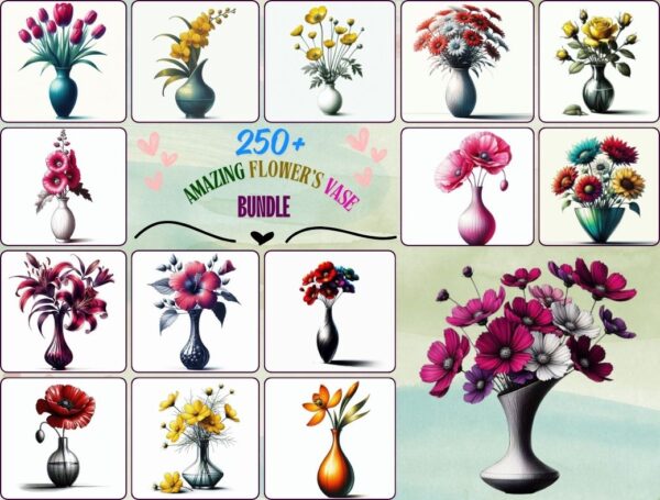 Amazing Flower's Vase