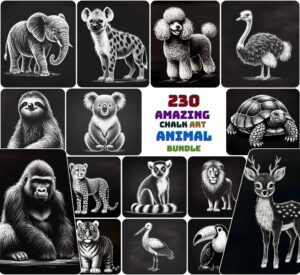 Amazing Chalk Art Animal