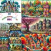Amazing Painting City Art