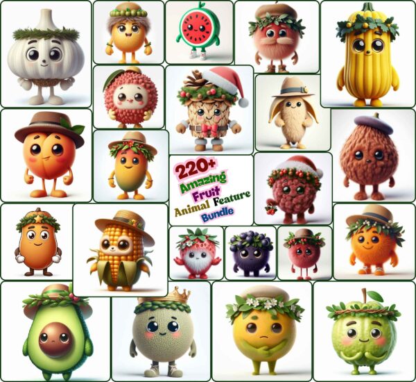 Amazing Fruit Animal Feature