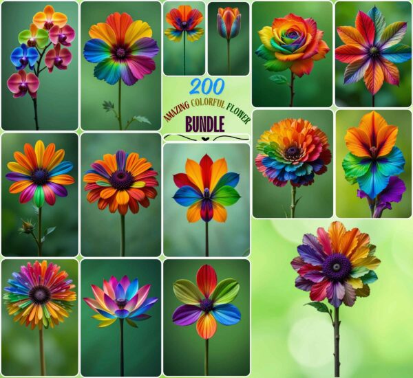 Amazing Colorful Flower