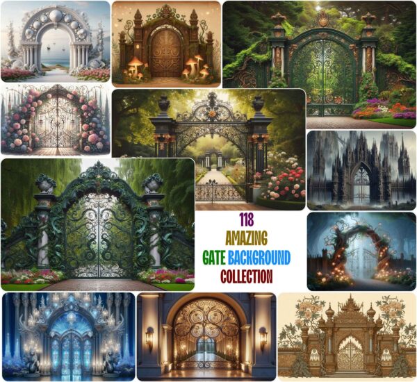Amazing Gate Background