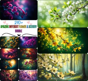 Different Flower & Scenery