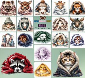 Amazing Animal with Blanket