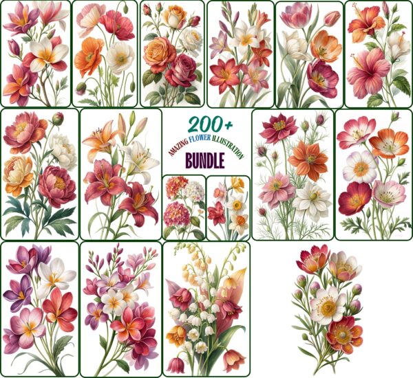 Amazing Flower Illustration