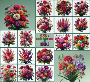Amazing Flower Bunch Art