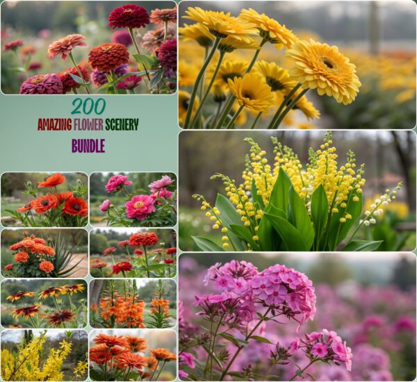 Amazing Flower Scenery