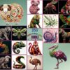 Amazing Floral Animal