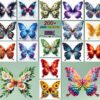 Amazing Floral Butterfly