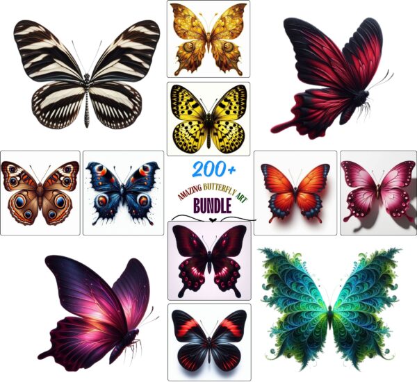 Amazing Butterfly Art