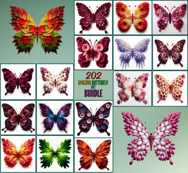 Amazing Butterfly Art