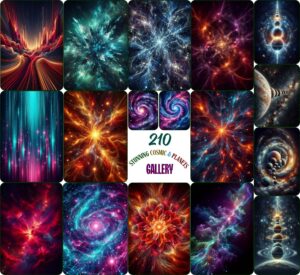 Stunning Cosmic & Planets