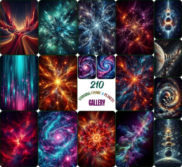 Stunning Cosmic & Planets