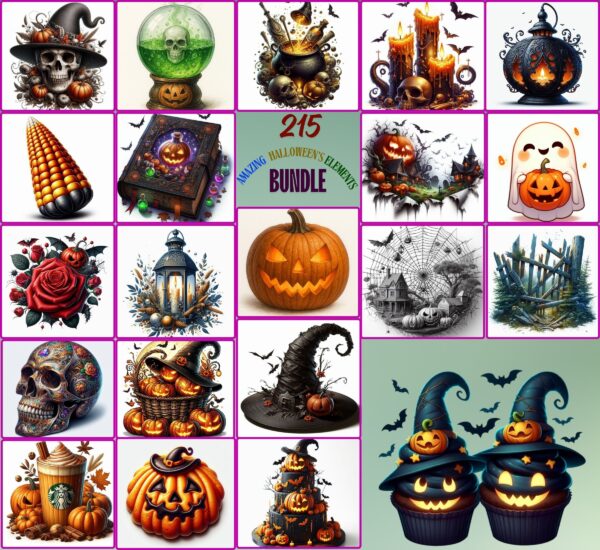 Amazing Halloween's Elements