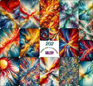 Stunning Liquid Color Background