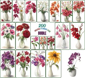 Amazing Flowers Vase