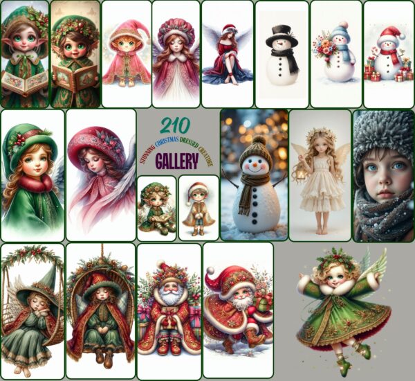 Stunning Christmas Dressed Creature