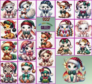 Cute Animal Christmas