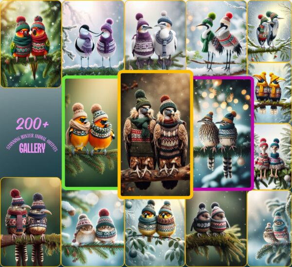 Stunning Winter Animal Outfits