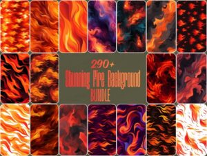 Stunning Fire Background