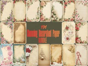 Stunning Decorated Paper