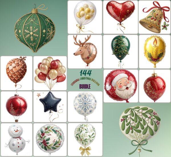 Stunning Christmas Balloon