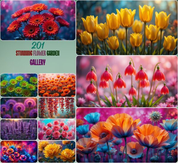 Stunning Flower Garden