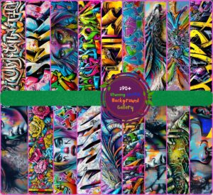 stunning graffiti backgrounds