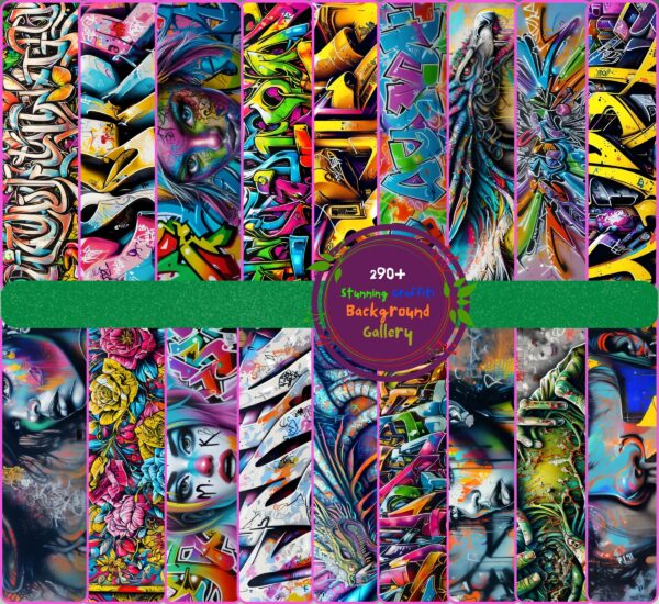 stunning graffiti backgrounds