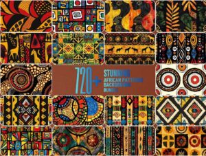 Stunning African Patterns Background
