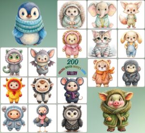 Amazing Winter Outfit’s Animal