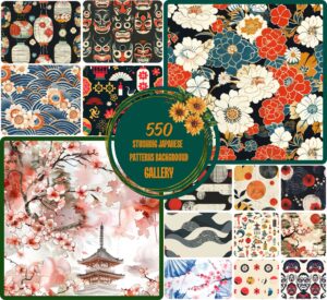 Stunning Japanese Patterns Background