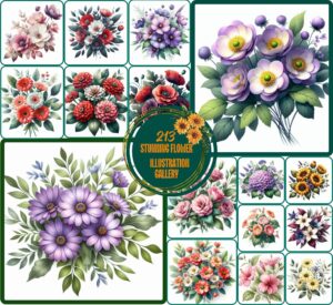 Stunning Flower Illustration