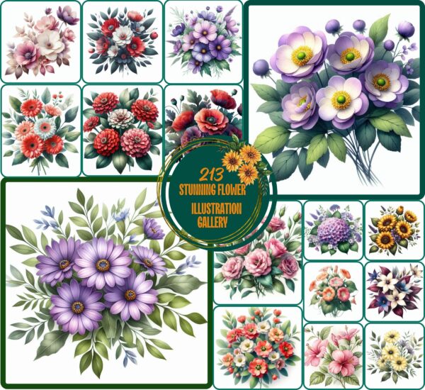 Stunning Flower Illustration