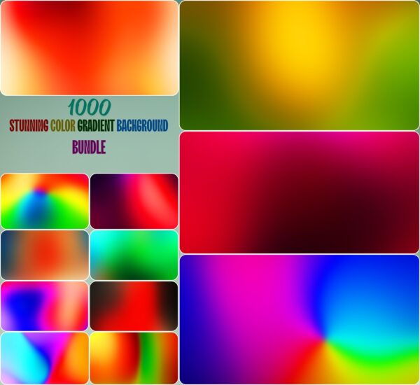 Stunning Color Gradient Background