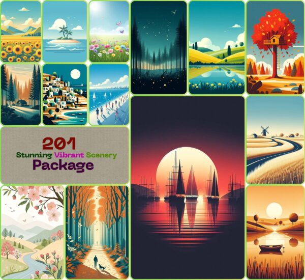 Stunning Vibrant Scenery