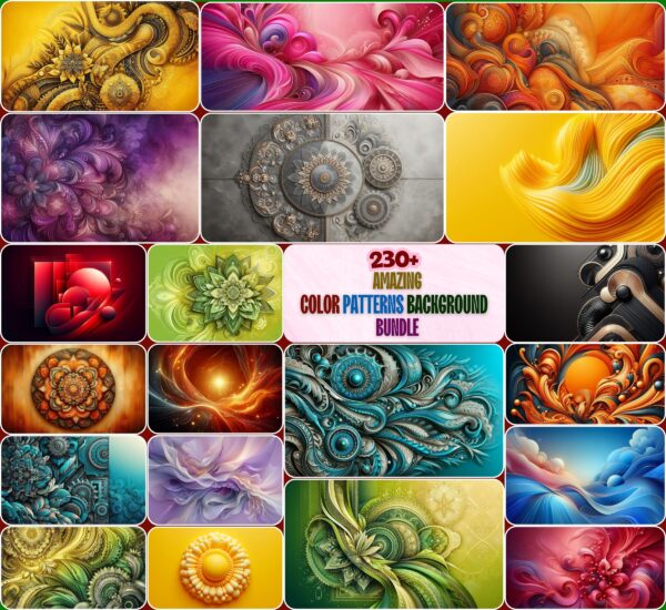 Amazing Color Patterns Background