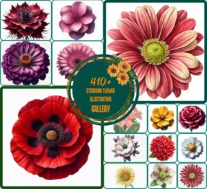 Stunning Flower Illustration Gallery