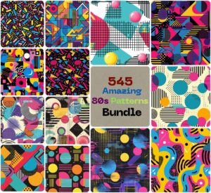 Amazing 80s Patterns Bundle