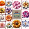 Amazing Flower Illustration Bundle