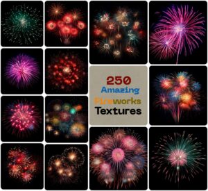 Amazing Fireworks Textures