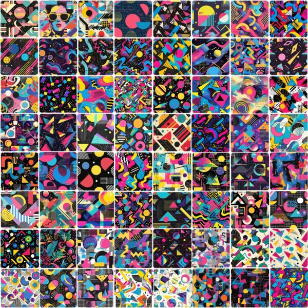 Amazing 80s Patterns Bundle